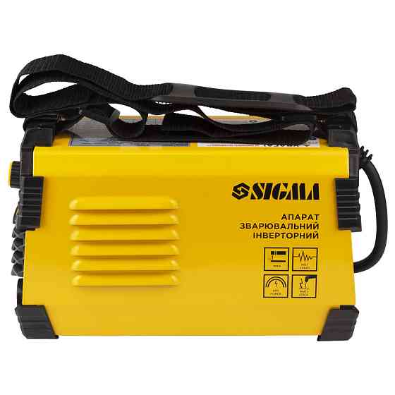 Sigma Аппарат сварочный инверторный ММА-140А электрод 4мм дисплей SIGMA (5387561) Коломия