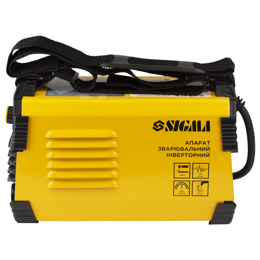 Sigma Аппарат сварочный инверторный ММА-140А электрод 4мм дисплей SIGMA (5387561) Коломия - фото 4