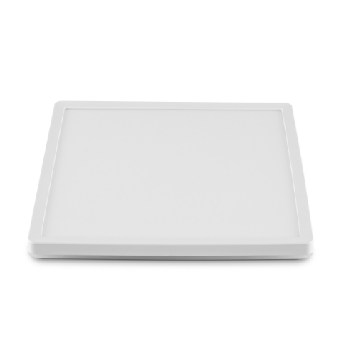 LED Світильник квадратний з декоративною підсвіткою 24W 4000К 220V білий VL-DL3S-244W Videx Житомир