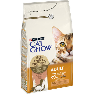 Сухой корм для кошек Purina Cat Chow Adult с уткой 1.5 кг (7613035394117) Винница - изображение 6