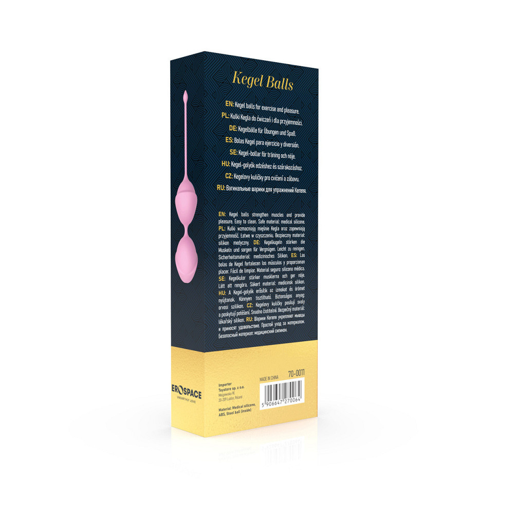 Вагінальні кульки - Erospace Sweet Play Kegel Balls A11 Sex Aura Київ - фото 7