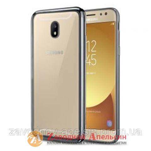 Samsung J3 2017 J330 чохол Electroplating gray Одеса - фото 1