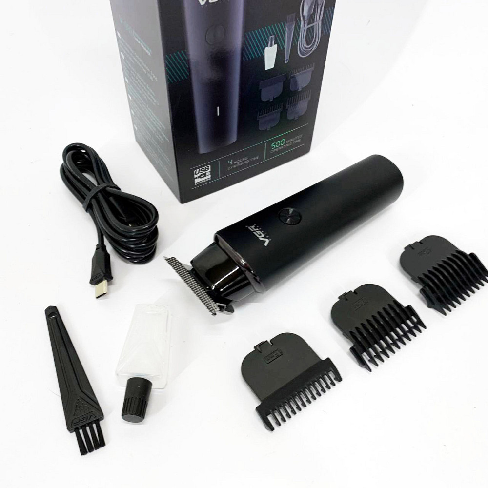 Машинка для стрижки акумуляторна з керамічними ножами VGR, Машинка для стрижки волосся і гоління XZ-29 Львів - фото 14