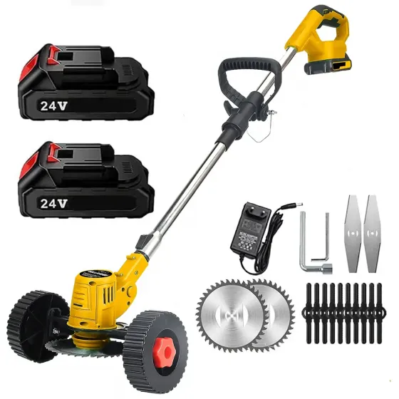 Набор 2в1 Газонокосилка + Пила 24V два аккумулятора Коломия