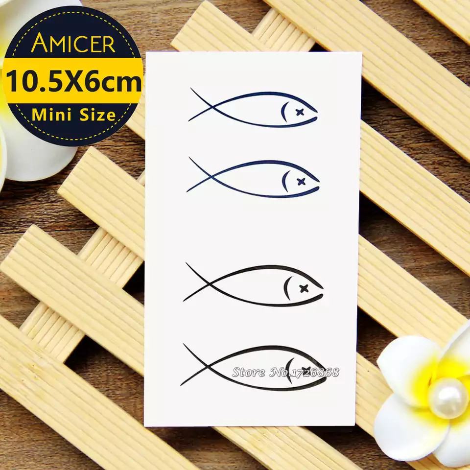 Тимчасове тату "Рибки". Київ - фото 1