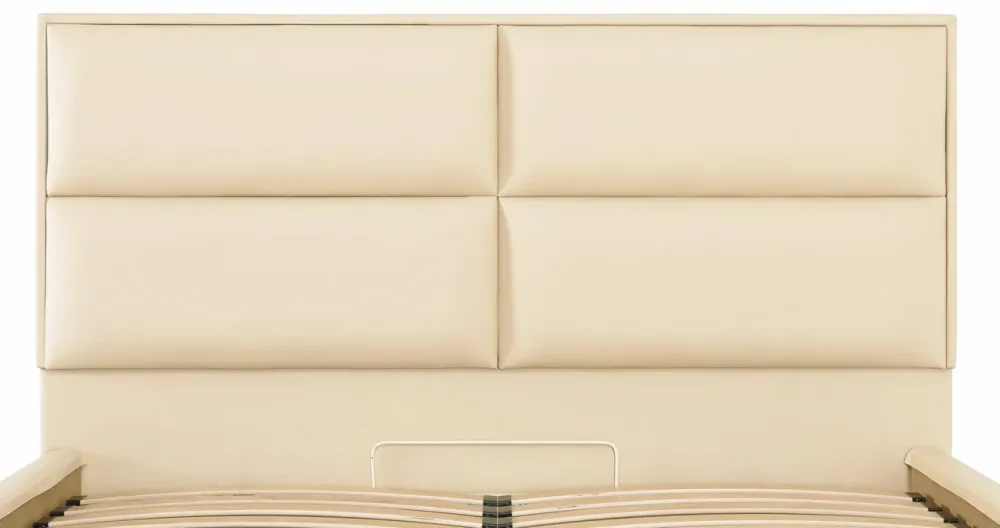 Кровать Двуспальная Sheffield Comfort 180 х 190 см Fly 2207 С подъемным механизмом и нишей для белья Бежевый Киев - изображение 5