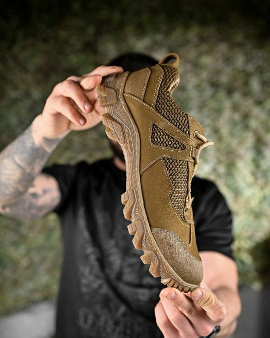 Тактичні кросівки OMEGA сітка койот ДЛ6571 Одеса - фото 5