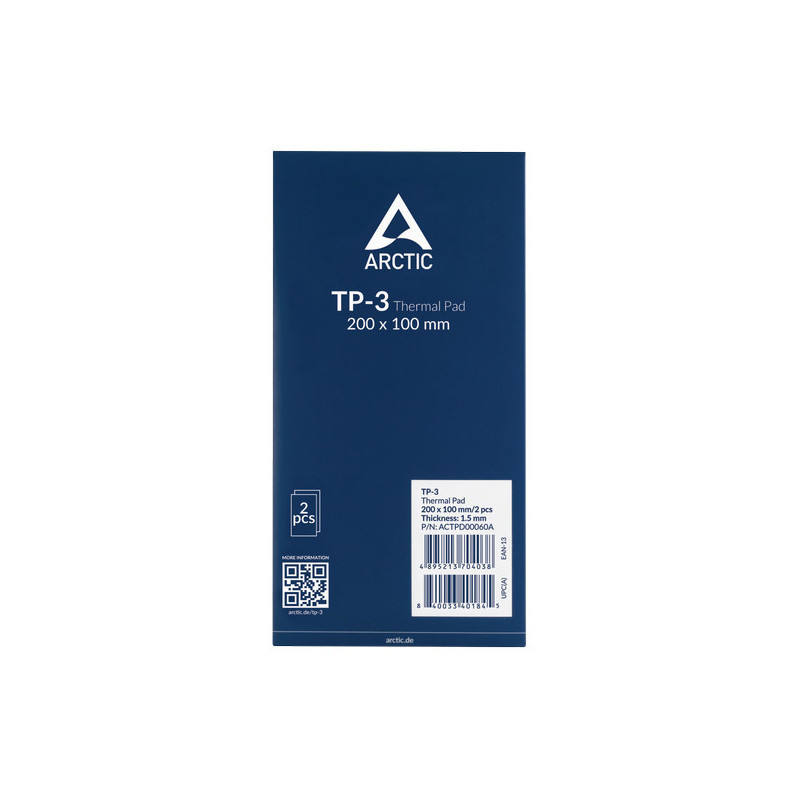 Термопрокладка Arctic TP-3 200x100mm, 1.5 mm — 2 Pack (ACTPD00060A) ( 21828 ) Харьков - изображение 2