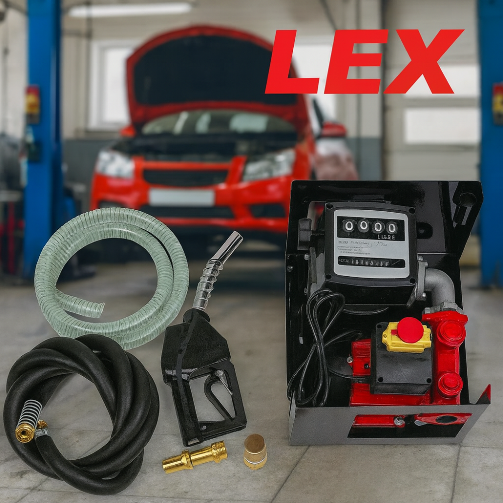 Заправочна установка LEX ACFD40 механічний показник заправний насос для дизеля компактна заправочна станція дизеля Львів - фото 1