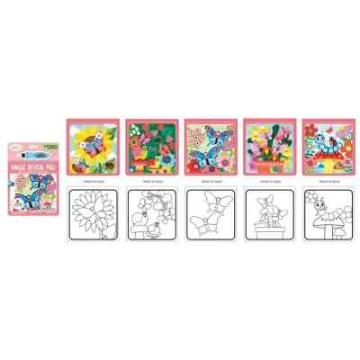 Набор для творчества Let's Craft "Магічні перетворення" Яскраві метелики водні розмальовки (MRP013) Винница