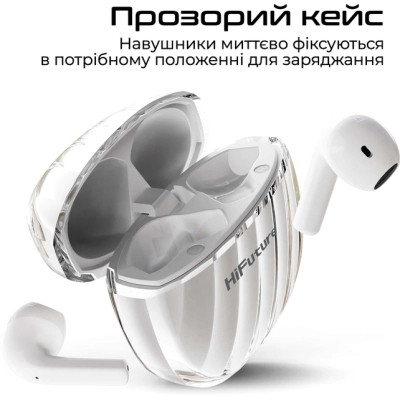 Навушники HIFuture FlyBuds3 White (flybuds3.white) Вінниця - фото 2