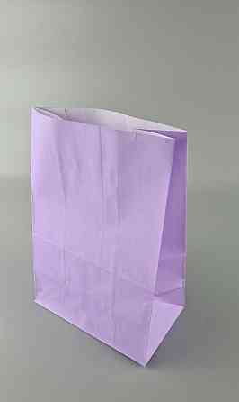 Пакет с дном бумажный 28*19*11,5  ЛАВАНДА (25 шт) Харьков