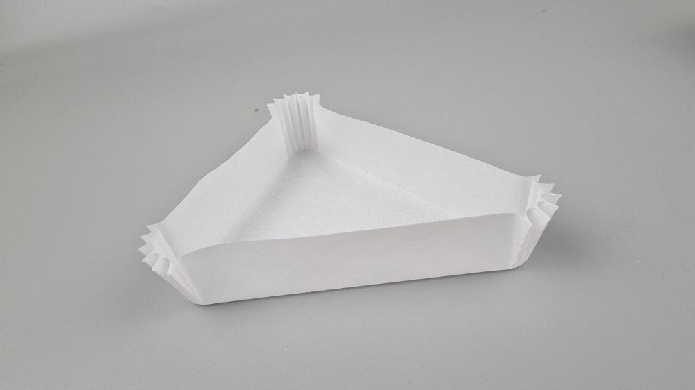 Тартолітка для кексів Тр130 трикутна біла H30 (100 шт.) (1 уп.) Харків - фото 1