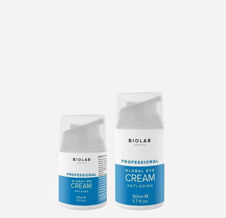 Крем з Трипептидом для орбітальної зони Global Eye Cream BIOLAB Estetic, 50 мл Дніпро - фото 1