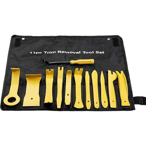 Інструменти, Набір інструментів для зняття обшивки 12 од., Синій, Пластик, Розміри (мм): Марка автомобіля: Київ