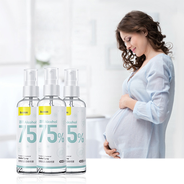 Антибактеріальний спрей Baseus Portable Antibacterial Spray ACPW-A (120ml, 75% Alcohol) Миколаїв - фото 7