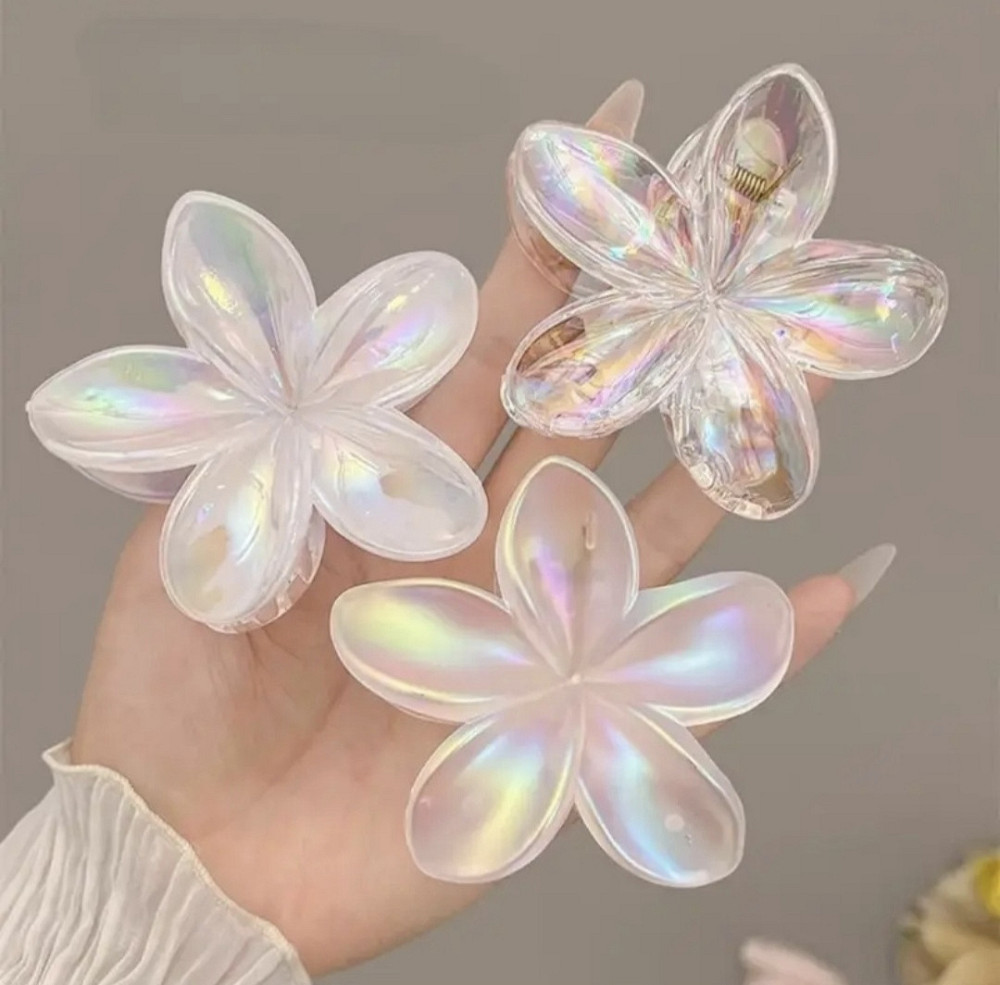 Заколка-крабік квітка Смела - изображение 1