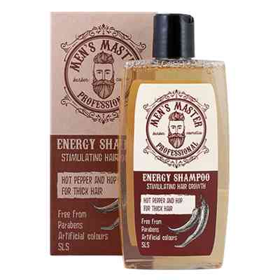 Шампунь Men's Master Стимулюючий Червоний перець, кофеїн і хміль 260 мл (3800010528153) Вінниця