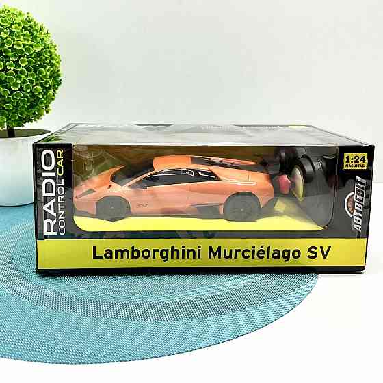 Машинка Lamborghini на радіокеруванні Автосвіт масштаб 1:24 Помаранчева (AR-2325) Чернігів