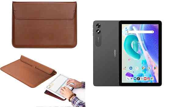 Чохол-конверт VitoCase для UMIDIGI G2 Tab, з функцією підставки для планшета Коричневий Київ