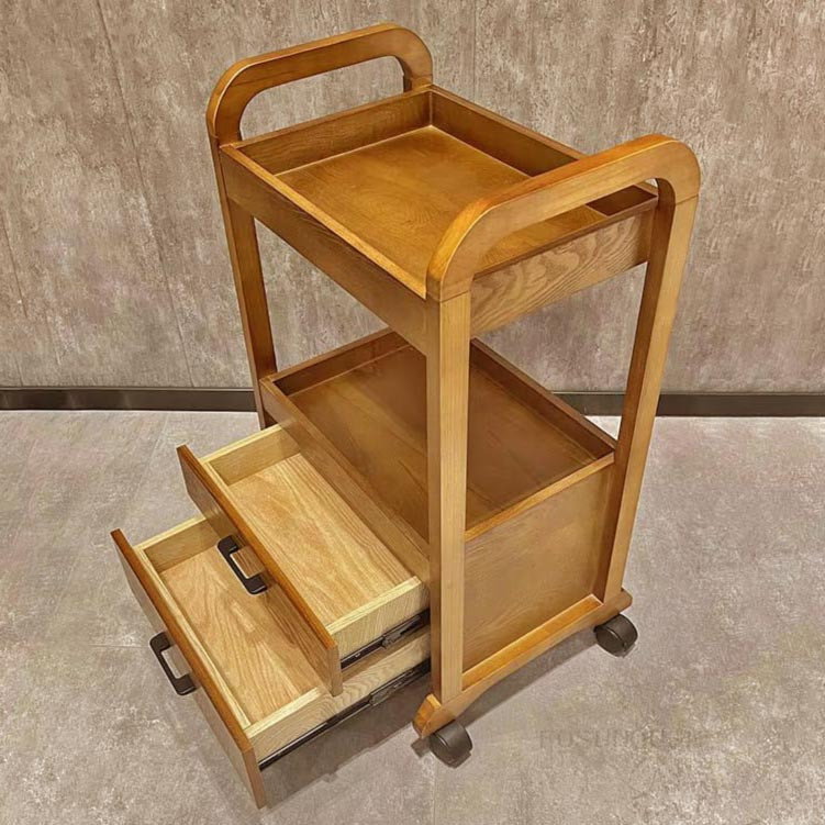 Етажерка для ванної на коліщатах "Лінтеро" охра Миколаїв - фото 1