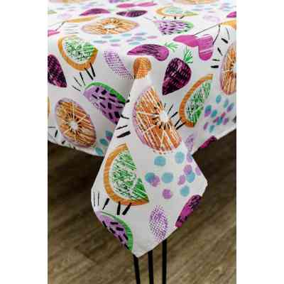 Скатерть Прованс Violet cherries 120х136 (032982) Винница