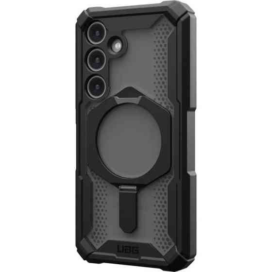 Чохол-накладка Urban Armor Gear Plasma XTE MagSafe для Samsung Galaxy S24 SM-S921 Black/Silver (214448114034) ( 12487 ) Харьков
