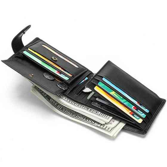 Портмоне мужское Vintage 20041 Черное Киев