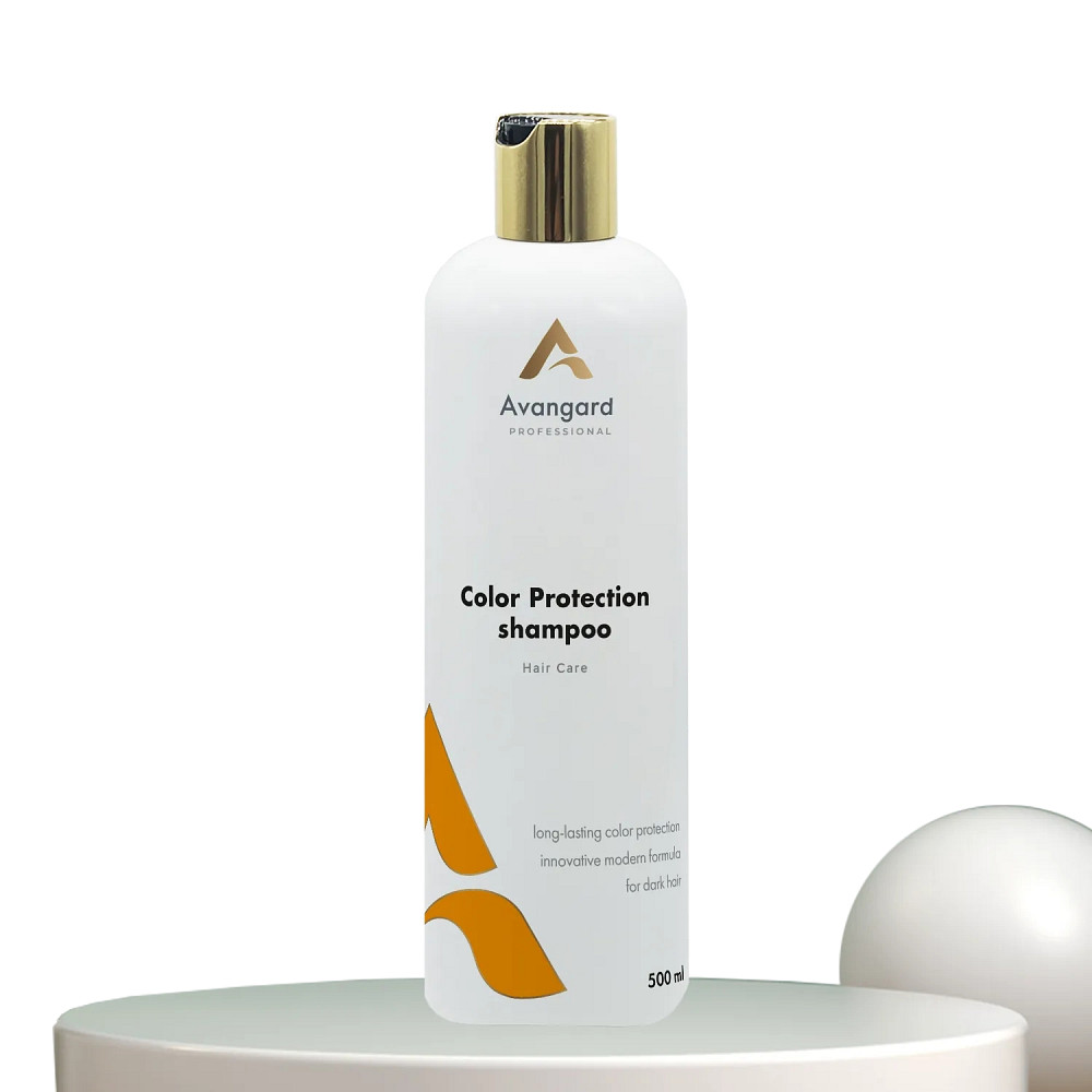 Шампунь для окрашенных волос темных оттенков с функцией сохранения цвета A_Avangard Professional 500 мл Киев - изображение 1