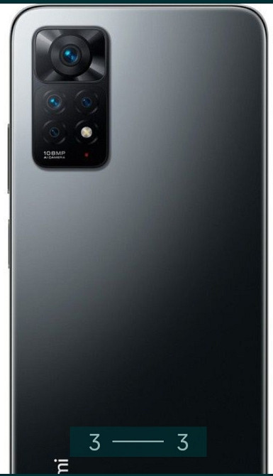 Смартфон: Xiaomi Redmi Note 11 Pro 8/128Gb. Graphite Gray. Киев - изображение 2