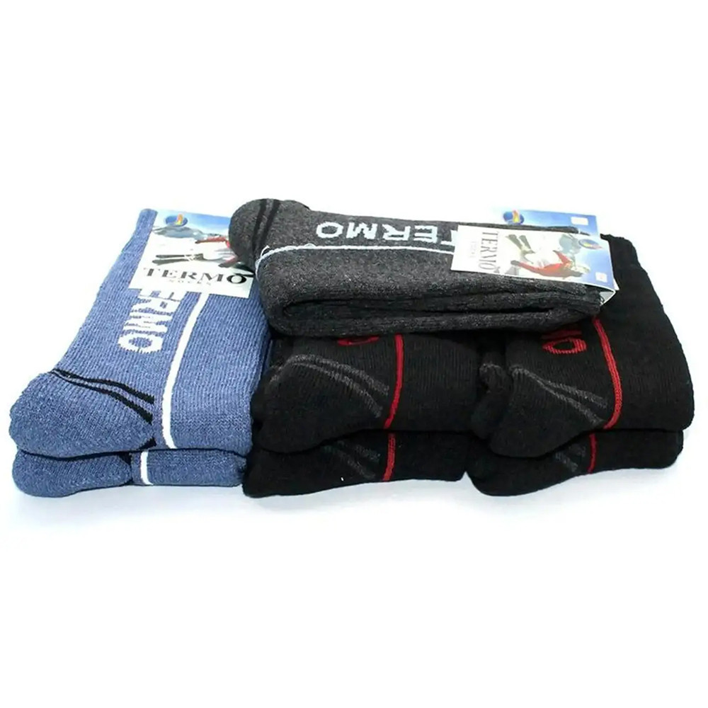 Шерстяные термоноски мужские 41-45 р, TERMO socks / Носки зимние / Теплые термоноски из шерсти Киев - изображение 9