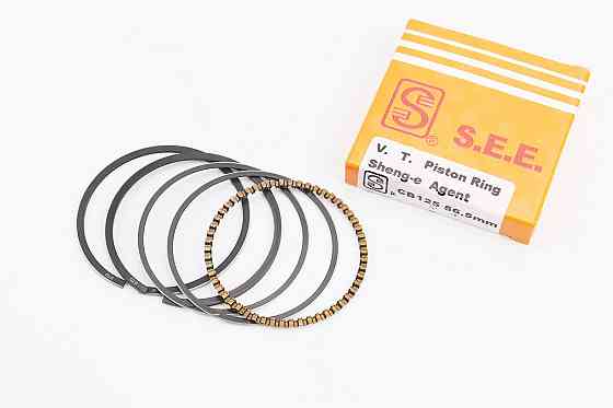 Кільця поршневі CB125cc Ø56,5мм STD (товщина – 1,10мм) SEE Київ
