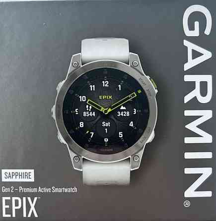 Смарт-годинник Garmin Epix Gen 2 Sapphire white Київ