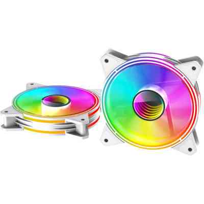 Кулер до корпусу Gamemax FN-12Rainbow-Q-Infinity WT Вінниця