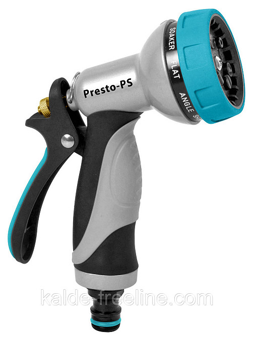 Пістолет для поливу металевий Presto-PS насадка на шланг (72033) Харьков - изображение 1