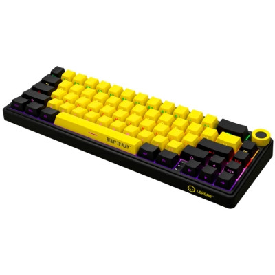 Клавіатура Lorgar KBP70MW Pro RGB Wireless/Bluetooth/USB UA Black/yellow (LRG-KBP70MW-YL-US) Вінниця - фото 9