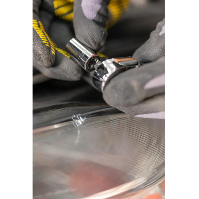 Набір головок Stanley торцевих 1/4&quot; 10 шт, з тріскачкою (STMT82666-0) Вінниця - фото 9