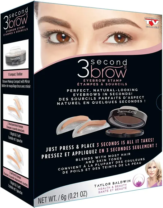 Штамп для бровей 3 Second Brow Eyebrow Stamp-Perfect Natural-Looking Eye Original пудра для бровей Коломыя - изображение 5