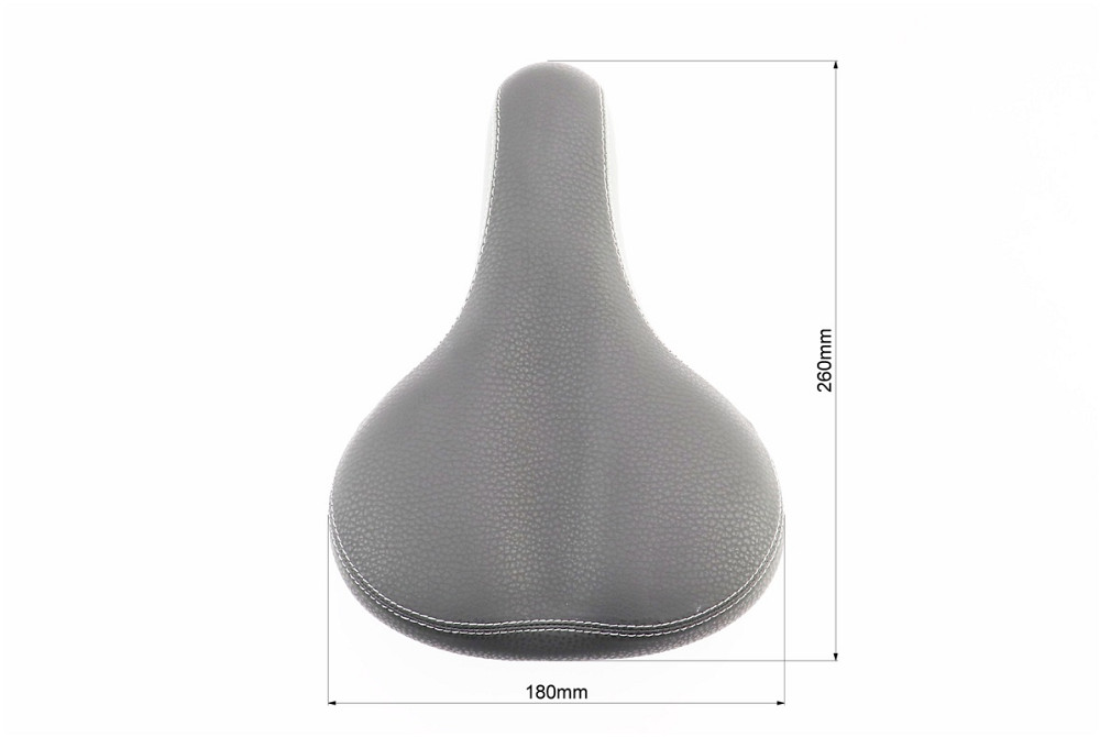 Сидіння ХВЗ 260x180мм, чорно-сіре N312 Киев - изображение 3