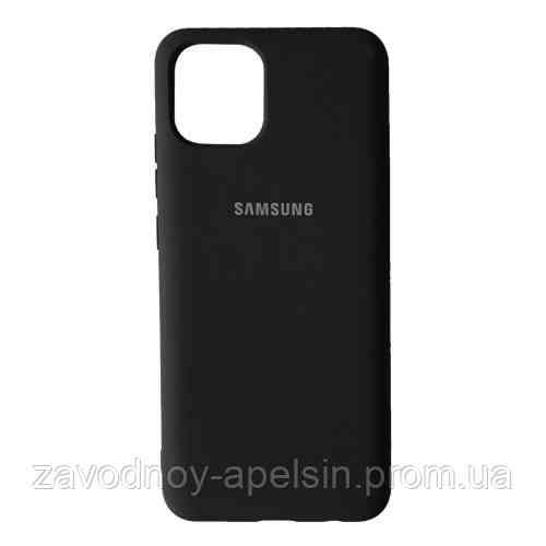 Samsung A03 A035 Чохол силіконовий Silicone Cover (чорний) Одеса