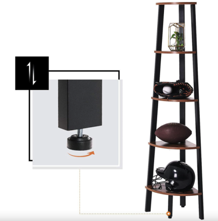 Етажерка Leobert Wooden New кутова в стилі Loft Київ