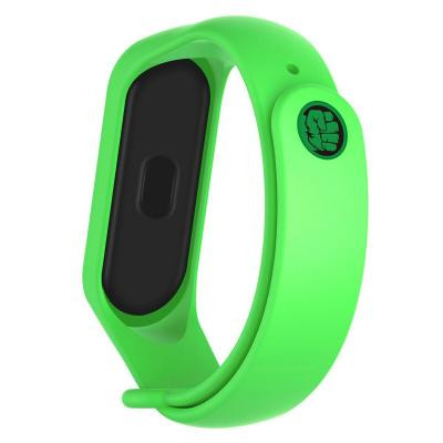 Ремінець до фітнес браслета Armorstandart Superhero Edition для Xiaomi Mi Band 5 Hulk Green (ARM57069) Вінниця - фото 1