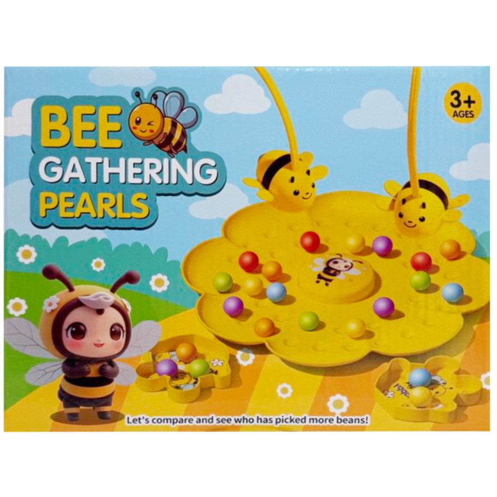 Дитяча магнітна гра "Риболовля з бджілками" CLX-212-2 Вінниця - фото 1