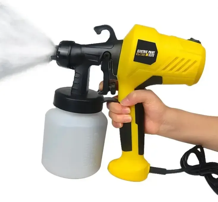 Электрический распылитель для краски Electric Paint Sprayer 500W ручной прибор пульверизатор, распылитель 800 мл краскопульт 3 степени распыления Коломия - фото 3
