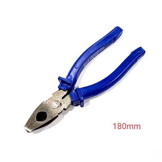 Плоскогубцы cиние 180mm American Type Днепр