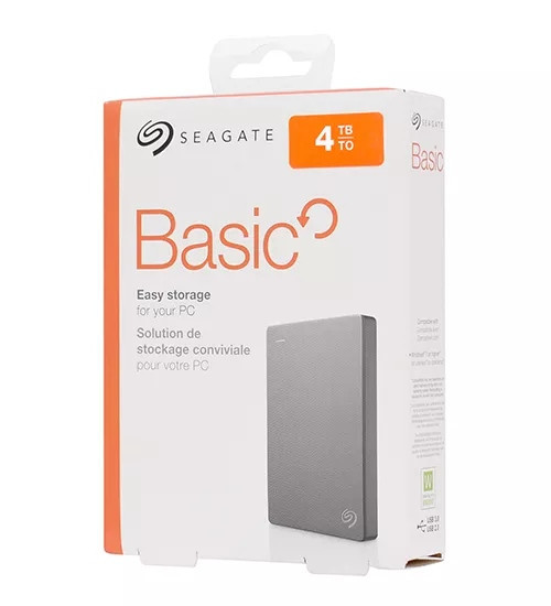 Зовнішній жорсткий диск 2.5" USB 4.0TB Seagate Bacis Black (STJL4000400) Сірий Харків - фото 14
