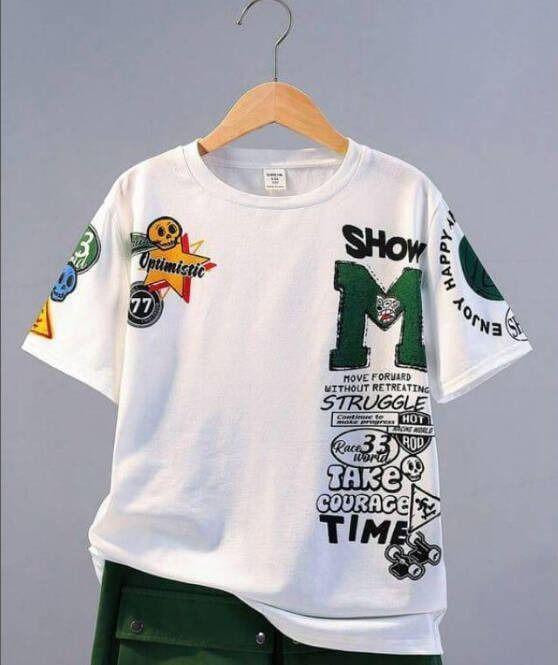 Футболка жіноча з принтом  46 Біла 2664083386 Дніпро - фото 1