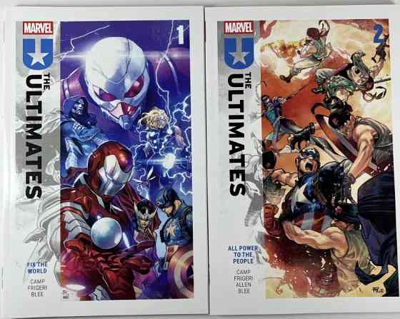 Комиксы Marvel Ultimates новая вселенная Марвел Земля-6160 comics. Харьков