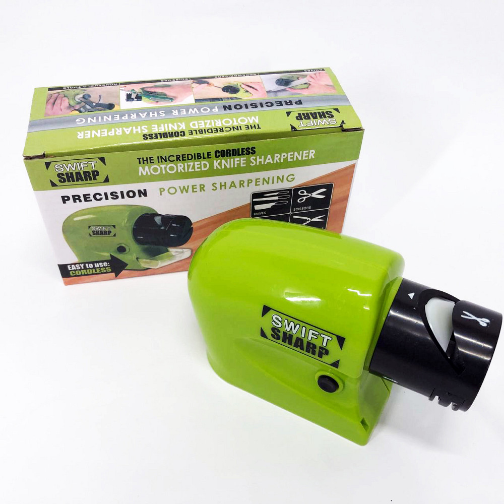Точилка для быстрой заточки ножей Swift, Точилка для заточки ножей на кухне, Мини точильный станок EX-98 Львов - изображение 2