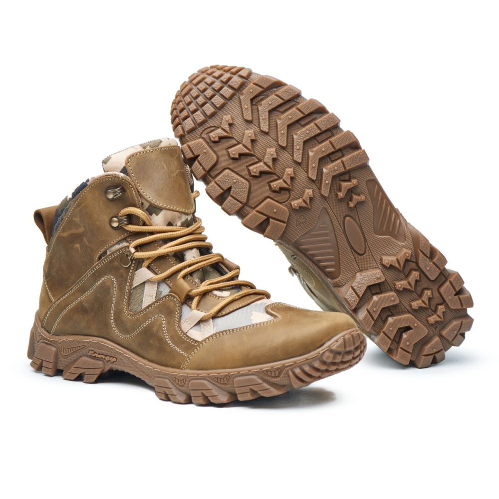 Тактичні шкиряні БОТИНКИ БЕРЦІ зі шкіри та кордури, прошиті , НЕ ПРОМОКАЮТЬ 43 (28,5) Харків - фото 4